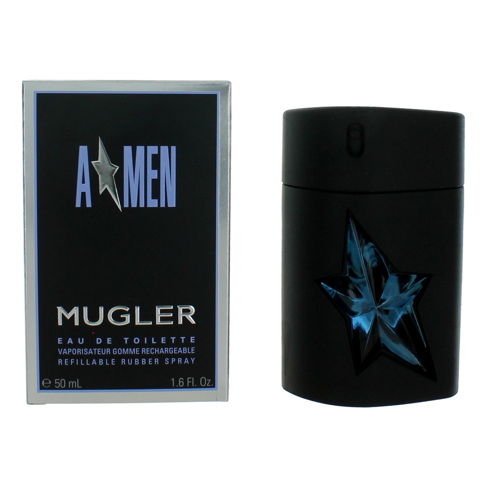 Photo of Angel by Thierry Mugler,  (A*men) 1.6oz EDT Refillable Rubber Spray men